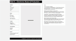 Desktop Screenshot of matt-k.de